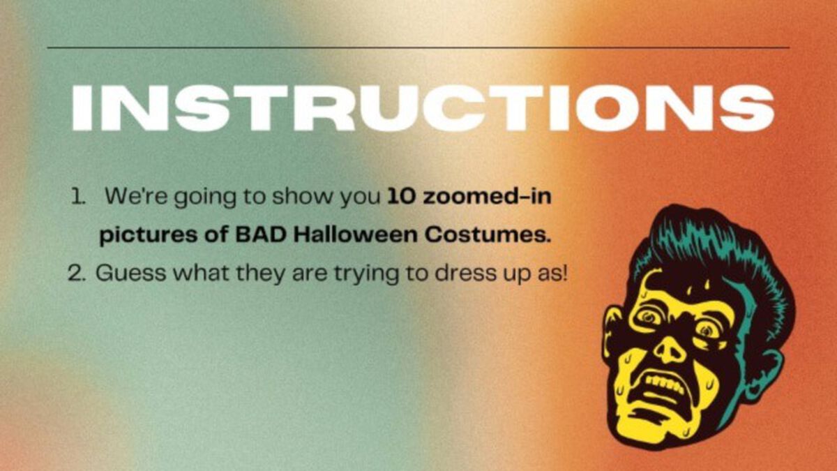 What Are Those? Bad Halloween Costume Edition image number null